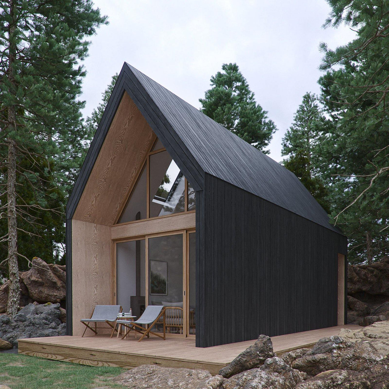 Alpine Modern Cabin